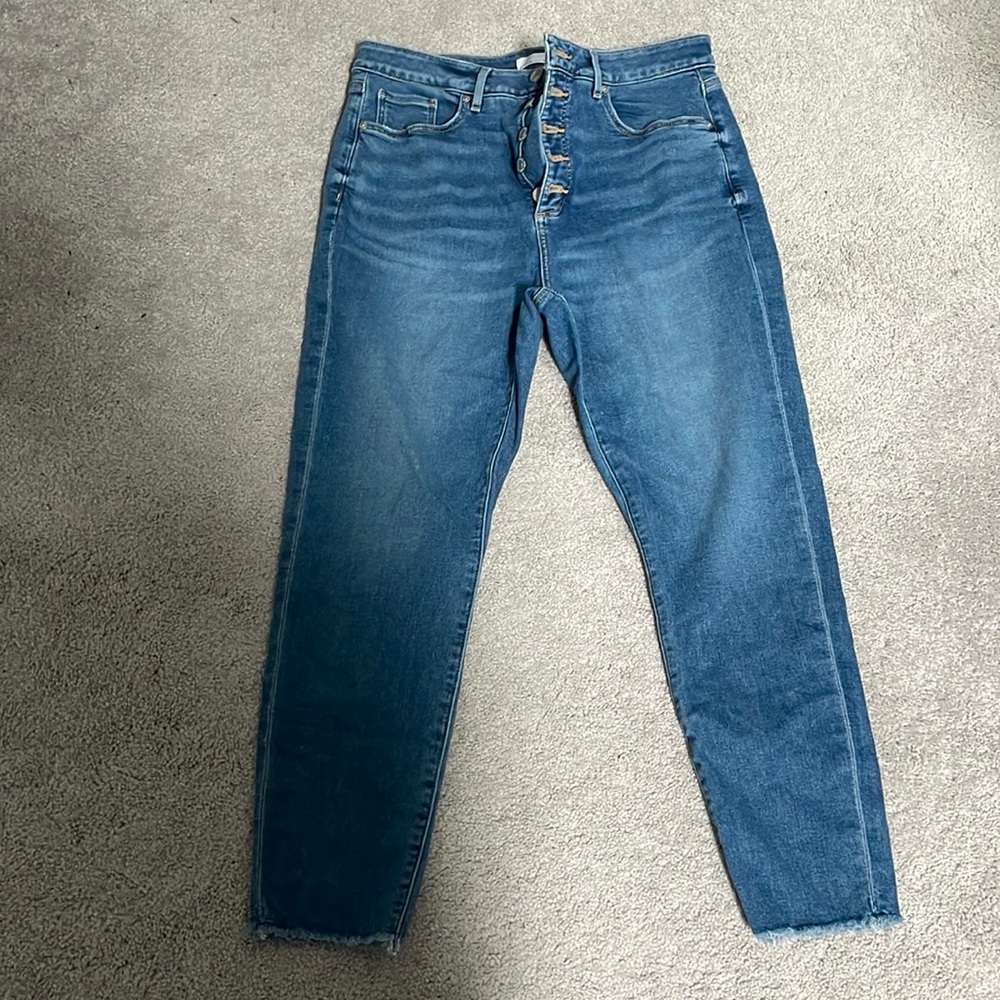 Loft curvy skinny jeans